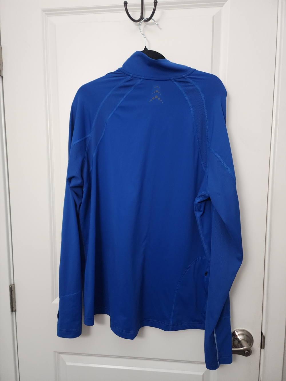 REI Men's Long-Sleeve Quarter-Zip Pullover - Royal Blue - Picture 5 of 5